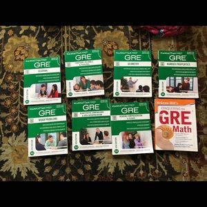 GRE Manhattan Guide ACCESS CODES & McGrawHill Math